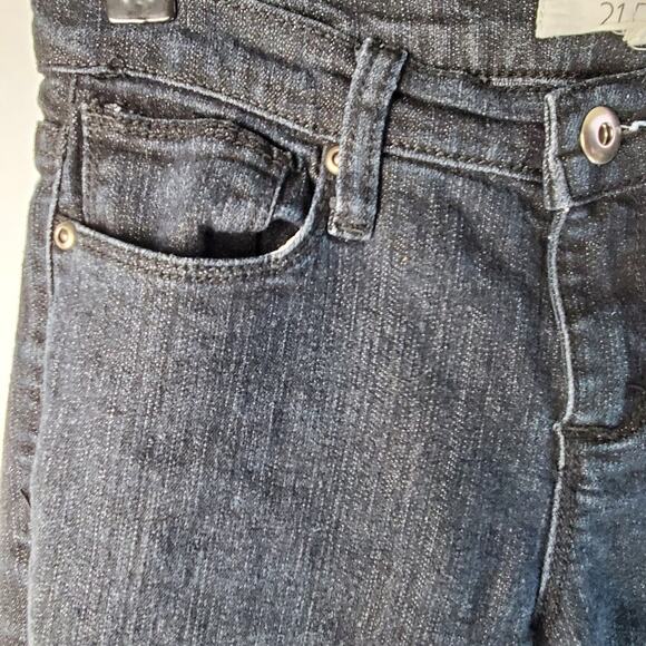 2.1 Denim Black Skinny Midrise Jeans Size 28x32 - Picture 4 of 6